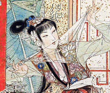 布拖县-唐朝春宵秘戏图,描绘唐玄宗和杨贵妃亲密接触解密春画秘谱大观